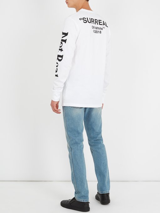 off white surreal hoodie