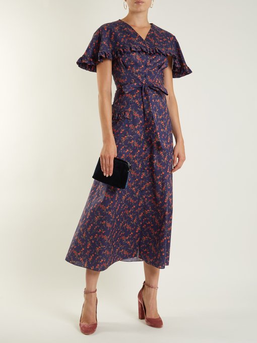 Charlotte Liberty floral-print cotton dress | The Vampire's Wife ...