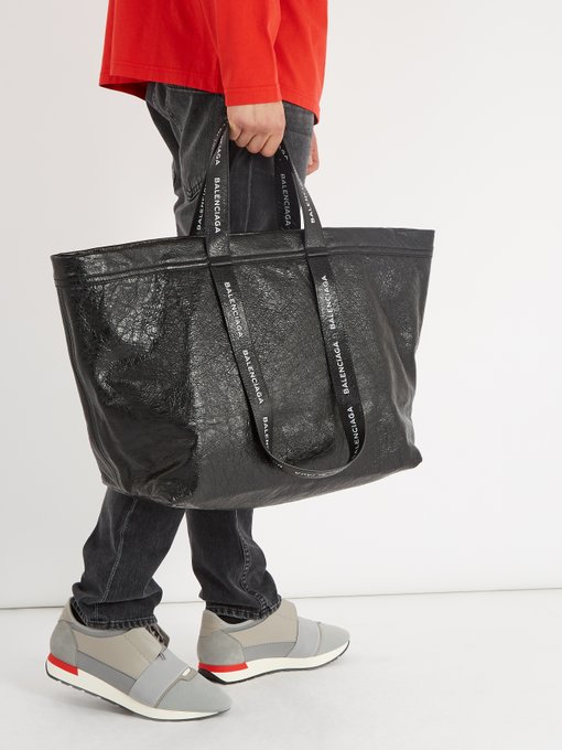 Carry Shopper M leather bag 