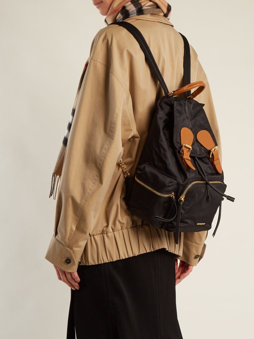 Medium nylon backpack | Burberry 