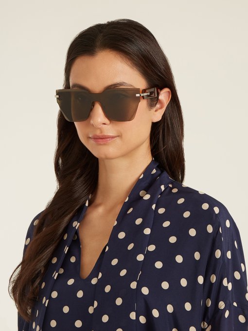 Rimless acetate sunglasses | Givenchy | MATCHESFASHION.COM US