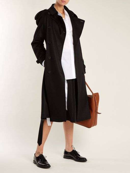 Eastheath double-breasted cashmere coat 