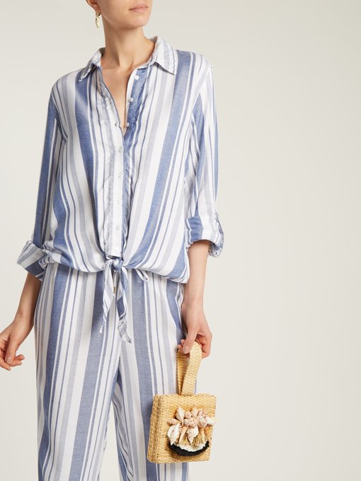 Inny striped beach shirt展示图