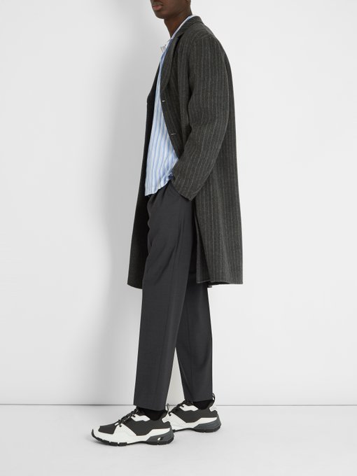 Boston straight-leg wool-blend trousers展示图