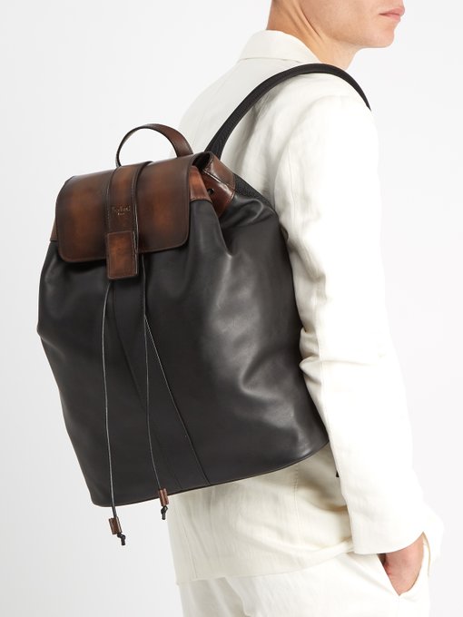 Horizon leather backpack展示图