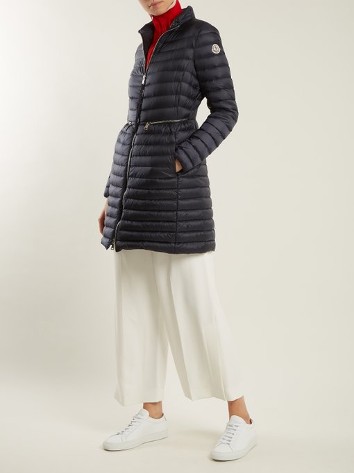 Agatelon high-neck quilted down coat 