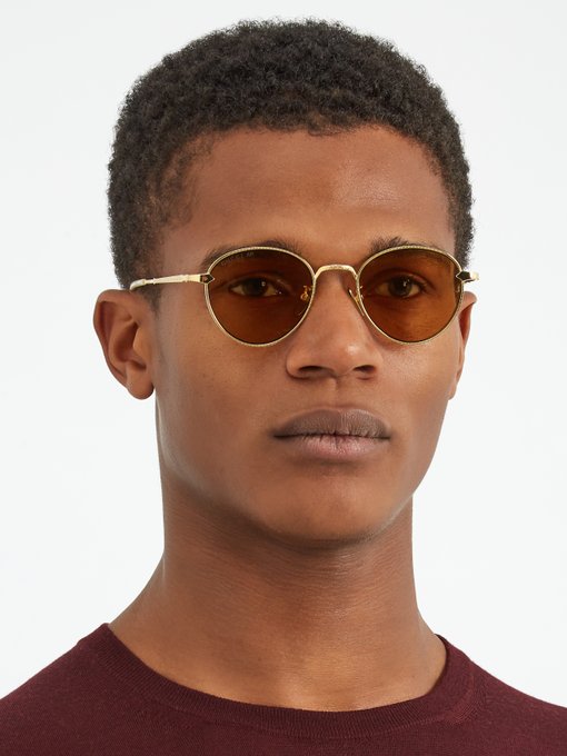 gucci round sunglasses men