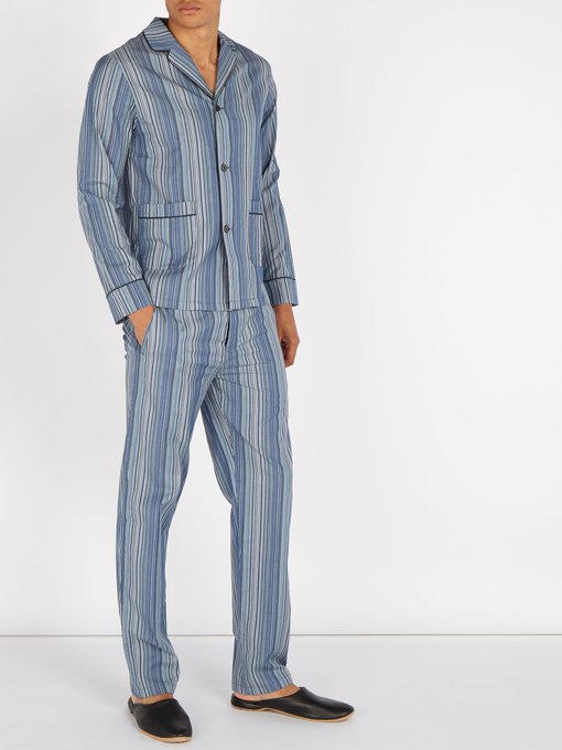 Striped cotton pyjama set | Paul Smith | MATCHESFASHION US