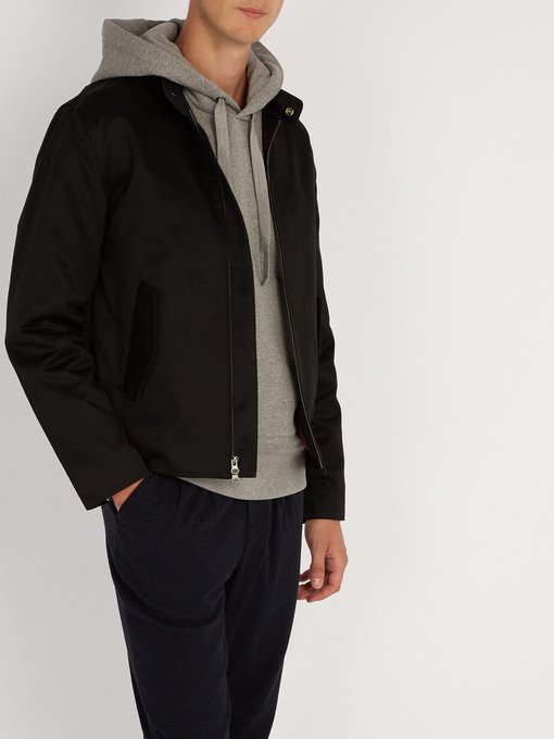 Harrington pima-cotton jacket展示图