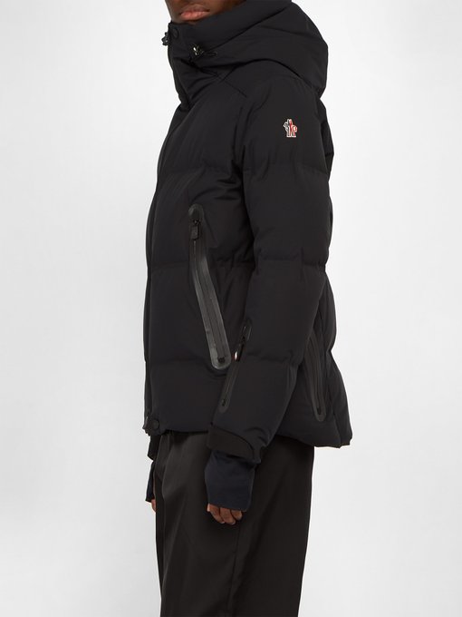 Calaita hooded quilted-down ski jacket 