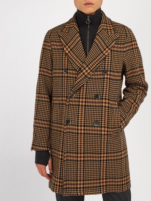 Patrone checked wool-blend overcoat | Barena Venezia | MATCHESFASHION UK