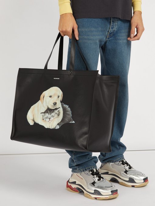 balenciaga dog and cat bag