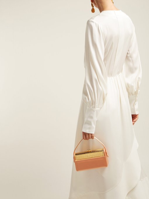 Theodora silk-blend wrap midi dress | Zeus + Dione | MATCHESFASHION UK