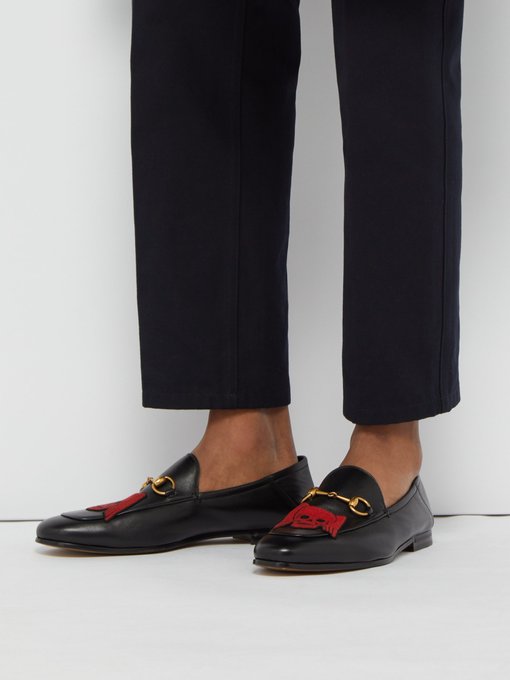 Brixton skull leather loafers | Gucci 
