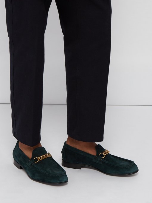 Solway chain suede loafers | Burberry 