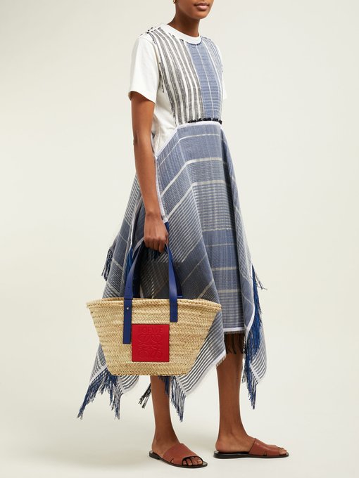 Medium woven basket bag | Loewe 