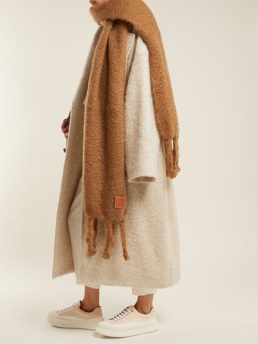 Mohair and wool-blend scarf | Loewe 