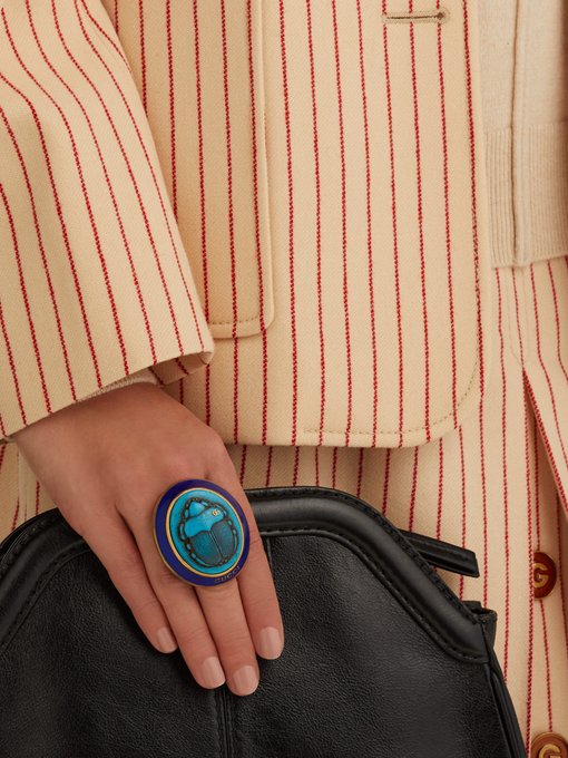 gucci beetle ring