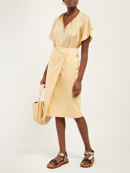 Denny Uniform cotton-twill skirt | Joseph | MATCHESFASHION UK