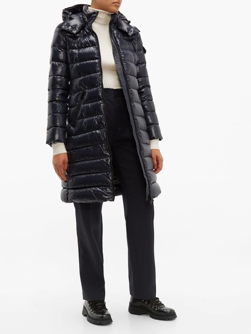 Moka hooded quilted-down coat | Moncler 