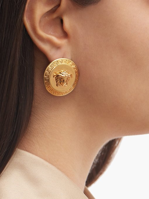 versace tribute earrings