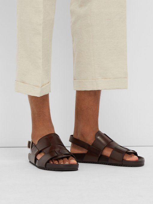 Wiley leather sandals | Grenson 