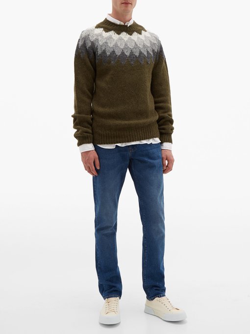 Bohus-knitted wool sweater | Officine Générale | MATCHESFASHION US