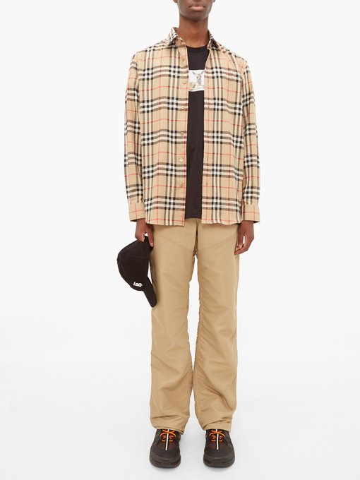 burberry flannel outfit