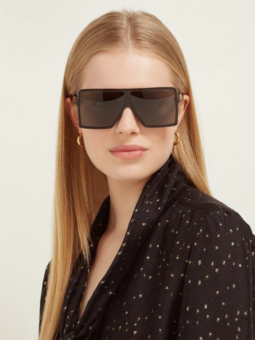 Betty square-frame acetate sunglasses | Saint Laurent | MATCHESFASHION UK