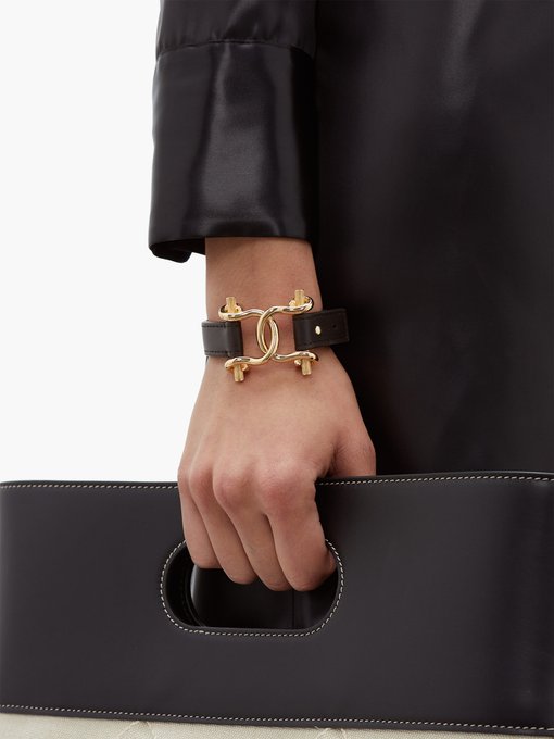 Horsebit leather bracelet | Bottega Veneta | MATCHESFASHION UK