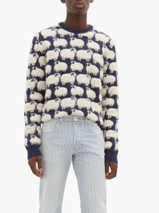 burberry sheep sweater