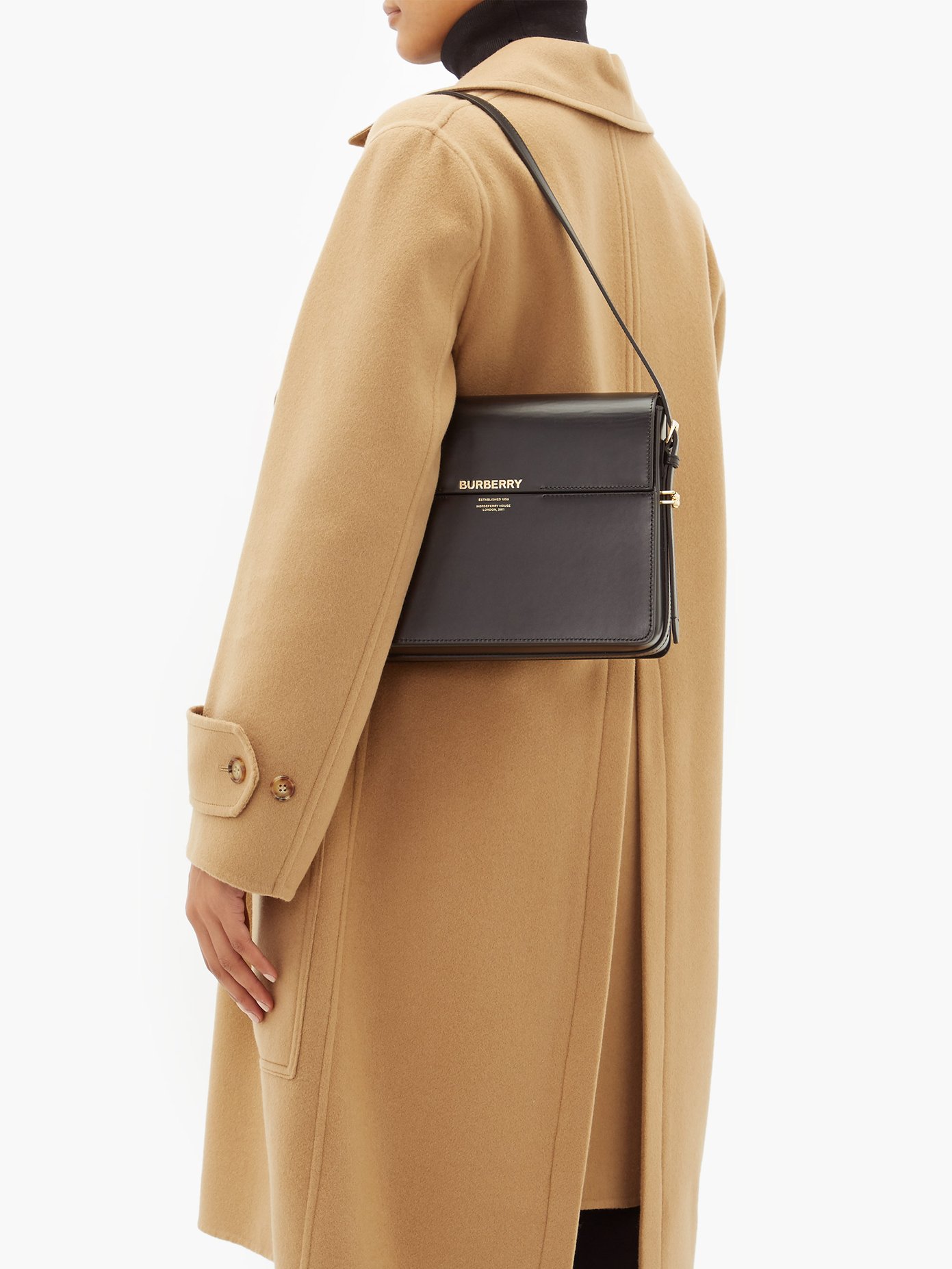 burberry grace leather shoulder bag