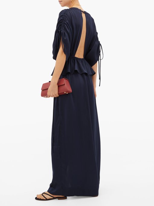 athena maxi dress with jacket