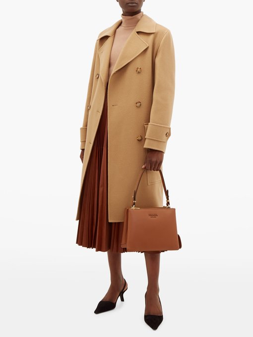 Deux leather cross-body handbag | Prada | MATCHESFASHION US