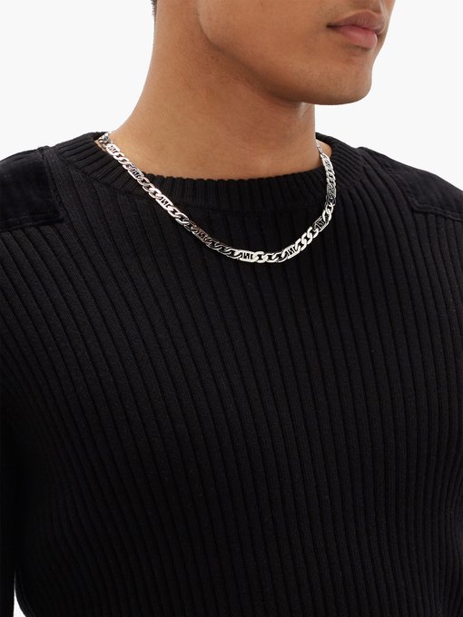 FF-logo curb-chain necklace | Fendi 