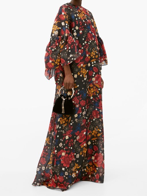 Gallie floral-print silk maxi dress | Biyan | MATCHESFASHION US
