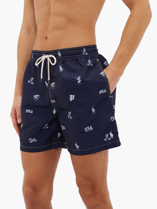 ralph lauren all over print shorts