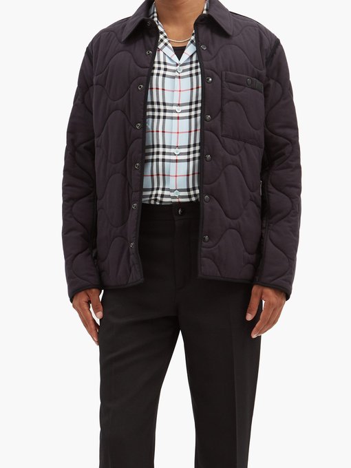 Cardiff quilted cotton-blend jacket 