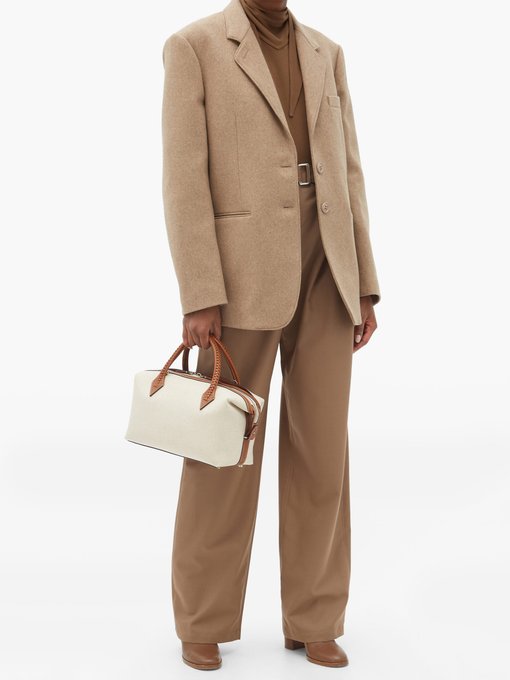 Perriand City small braided-handle linen bag | Métier | MATCHESFASHION UK