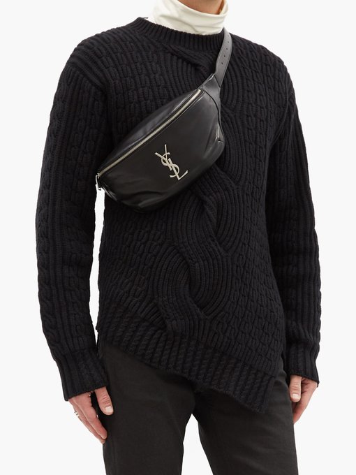 ysl canvas belt bag