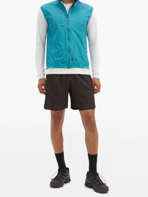 two layer running shorts