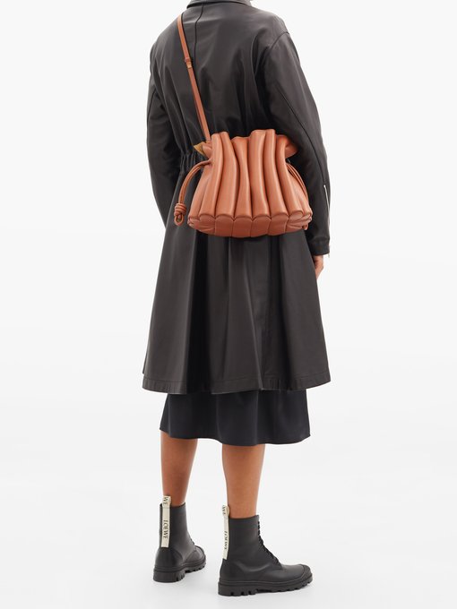 Flamenco Ondas leather cross-body bag 