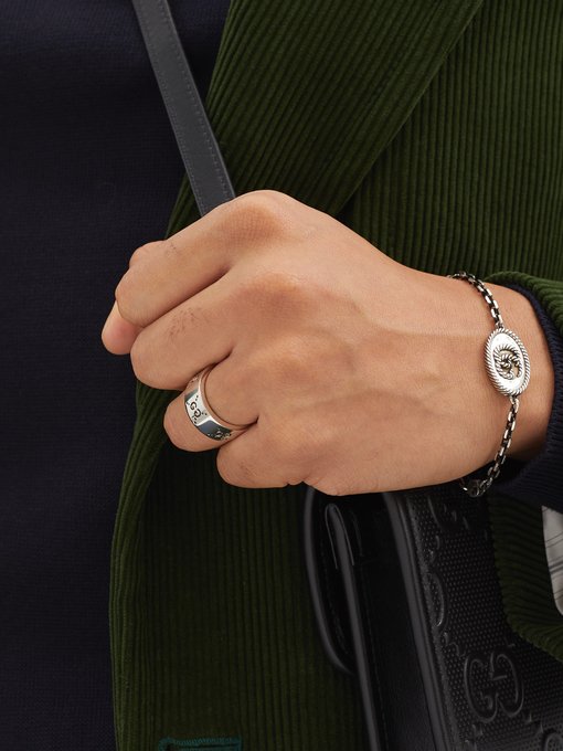 gucci ghost ring men