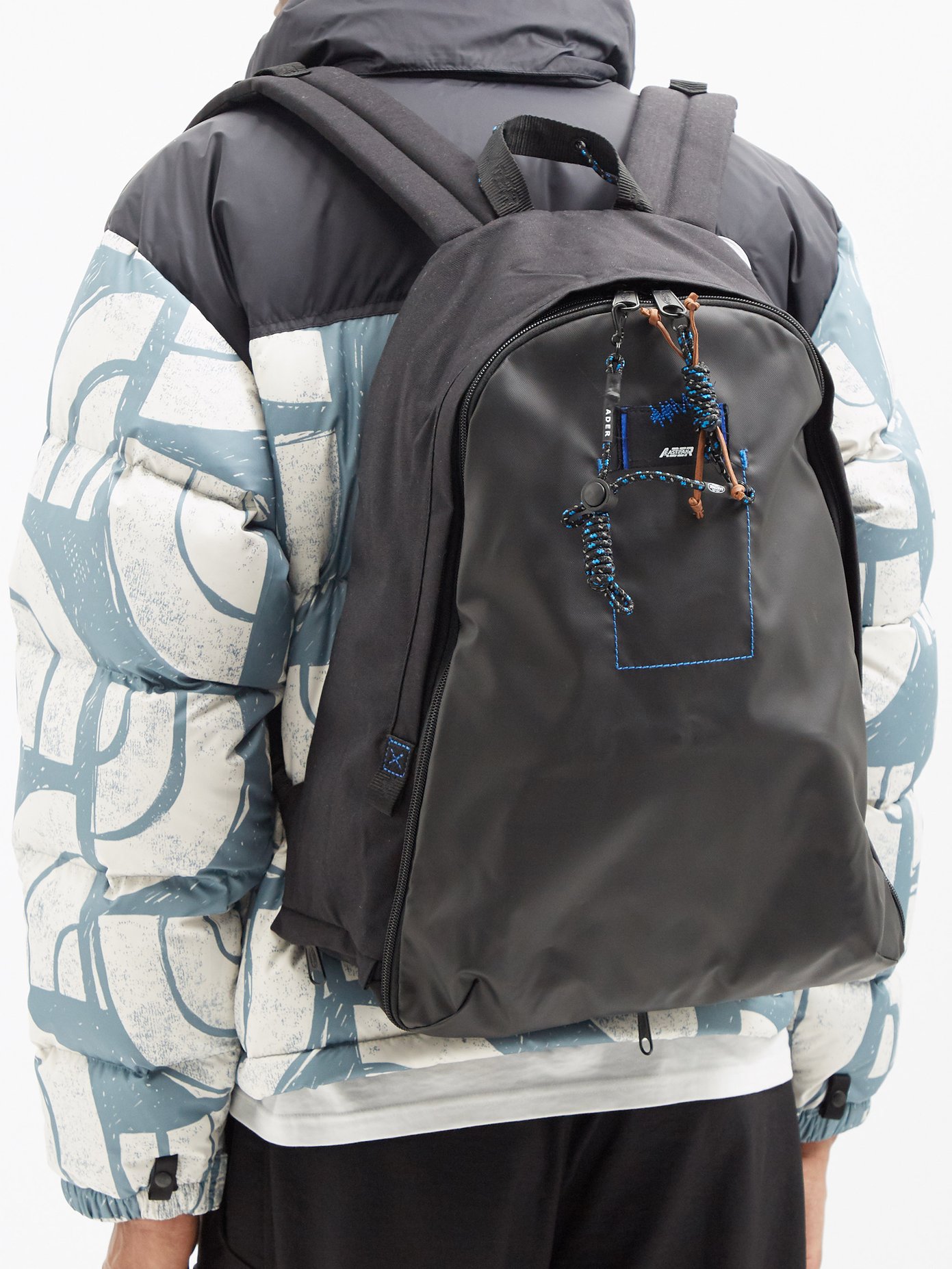 이스트팩 X 아더 에러 백팩 Eastpak X ADERERROR technical-shell backpack,Black